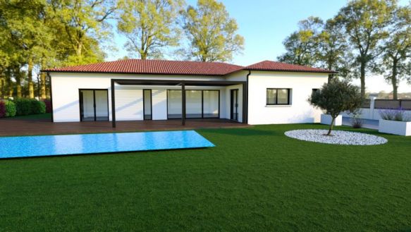 Villa plain pied sur 2598 m² à Roques