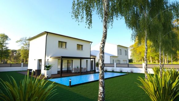 Villa neuve contemporaine sur Pibrac