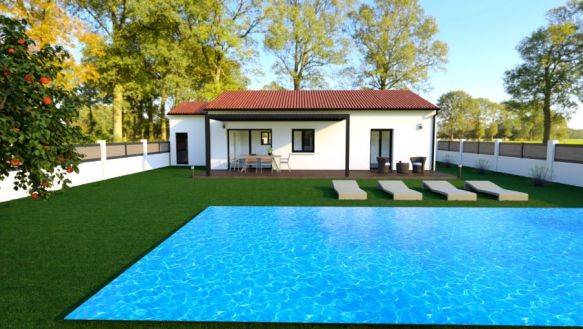 Villa 85 m² avec garage PP sur Saubens