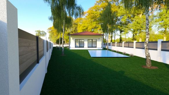 Villa PP avec terrasse couverte sur 763 m² à Muret