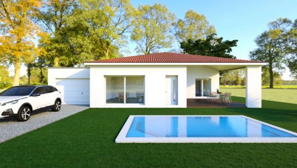 VILLA NEUVE PLAIN PIED CLERMONT L'HERAULT 34800