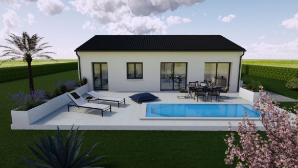 Villa à bâtir + terrain, Cazeres 31220