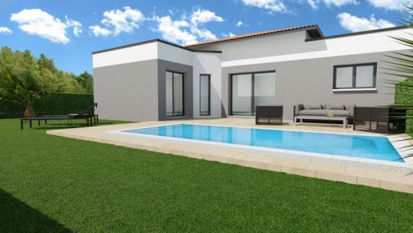 villa plain pied 96m² plus garage