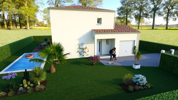 Villa étage de 115m² avec garage de 20m² à Alès