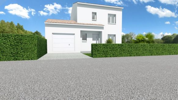 villa 3 chambres avec garage