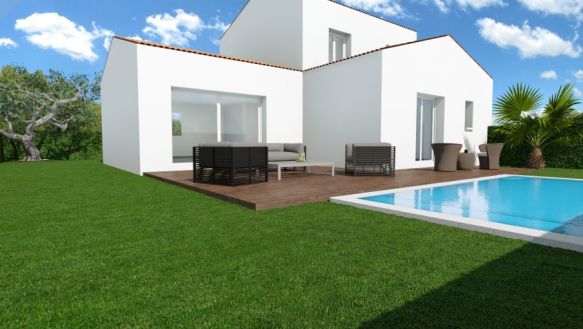 Villa T4 94m² habitables