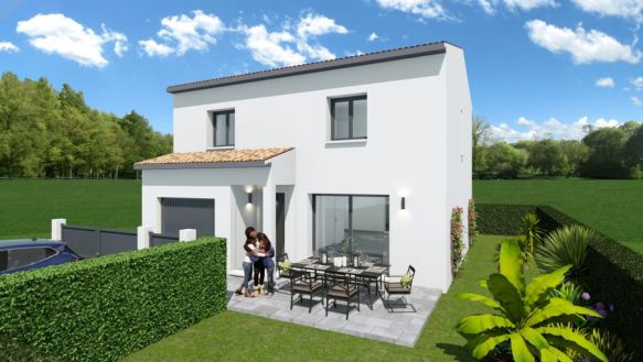 Villa de 106m² 4 chambres avec garage intégré à CAVEIRAC