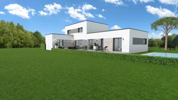 villa 180m² habitables T7