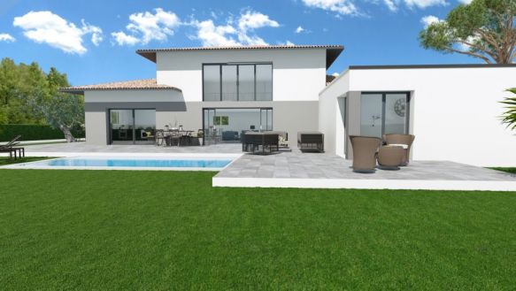 villa d'architecte 255m² habitables