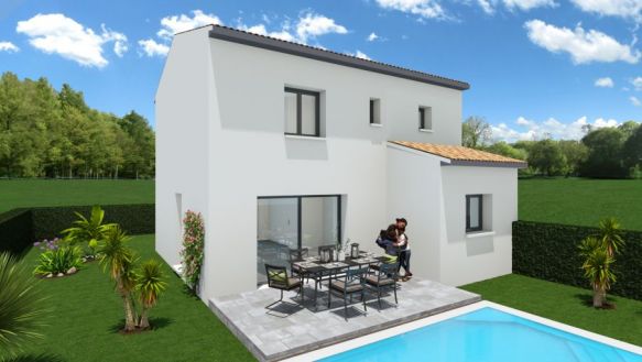 Villa de 86m² avec garage de 15m² à CAVEIRAC