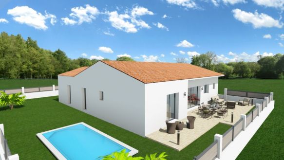 VILLA PLAIN PIED T5122M²