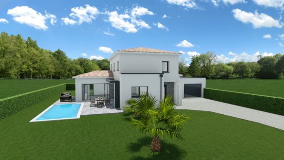 villa 160m² habitables T6