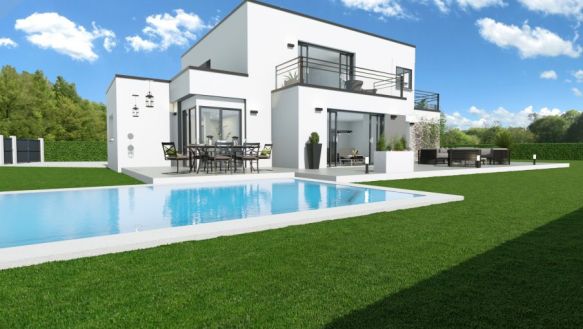 villa contemporaine 216m² habitables