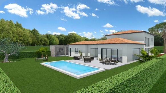 villa contemporaine 185m²  habitables