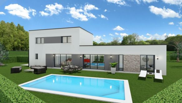 villa contemporaine 168m² habitables