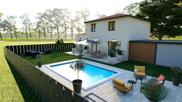 VILLA ETAGE 110m2  sur terrain de 615 m2  Saint lys