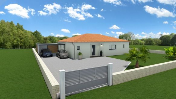 Le Castera  villa 110 m2 T4 +Garage