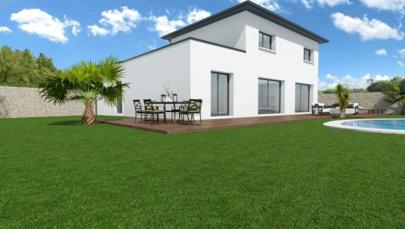 villa contemporaine 122m²
