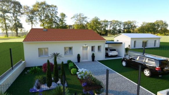 Peyssies villa neuve T4 100 m2+ porche couvert auto 20 m2