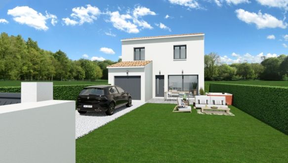 cugnaux proche saint simon villa 115m2 avec garage sur terrain de 455 m2 à decouvrir