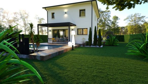 Pibrac villa 110 m2 sur terrain de 507 m2