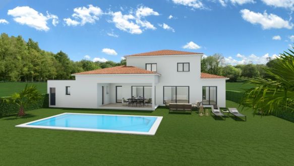 villa 130  m2 T5 avec garage 30 m2