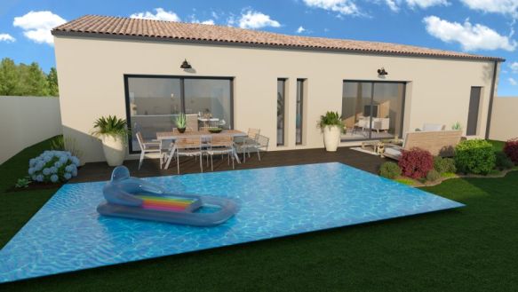 villa de 110 m2  T5 PLAISANCE DU TOUCH