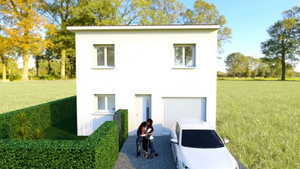 Villa de 74m² 3 chambres avec garage de 15m² à VAUVERT