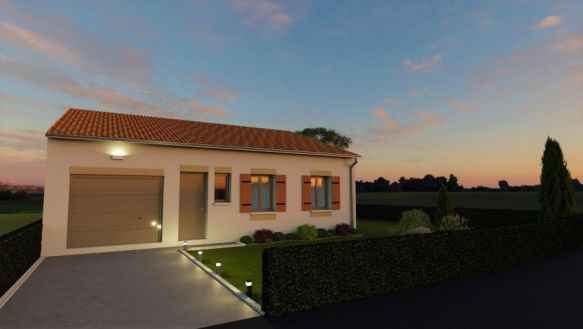 Jolie maison de 86 m² avec garage sur la commune de Verfeil
