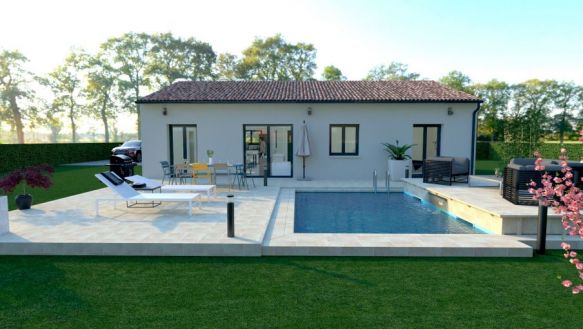 Villa sur mesure + terrain, Loures Barousse 65370