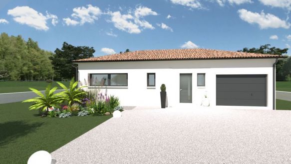 Opportunité d'investissement Terrain plat de 800 m² avec maison à Montbeton