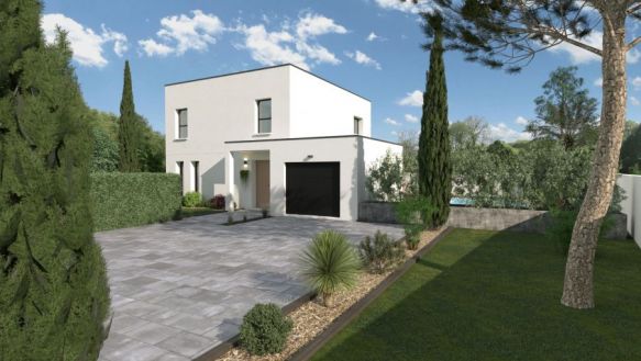 Projet de  construction villa 3 chambres 97 m²