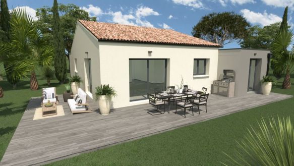 RARE 11100 NARBONNE A 5MM DU CENTRE VILLE JOLIE VILLA T3 AVEC GARAGE