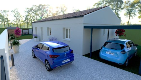 Villa de 90m² avec garage