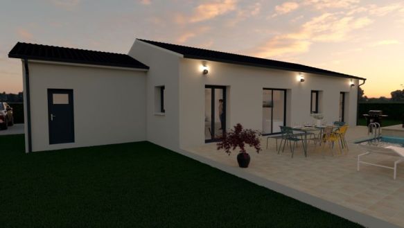 Villa à construire + terrain, Loures-Barousse 65370