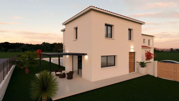 Maison neuve avec terrain à Pollestres