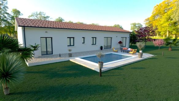 TERRAIN + VILLA 100M 2