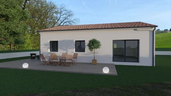 VENDU  Idéal Maison 96 m² avec Terrain viabilisé à Verfeil