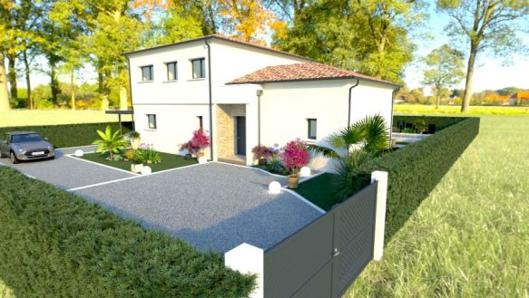 RARE  Saint martin du Touch villa T5 A ETAGE SUR TERRAIN DE 730 M2