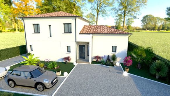 Leguevin villa neuve 130 m2  sur terrain de 791 m2 rare sur le secteur