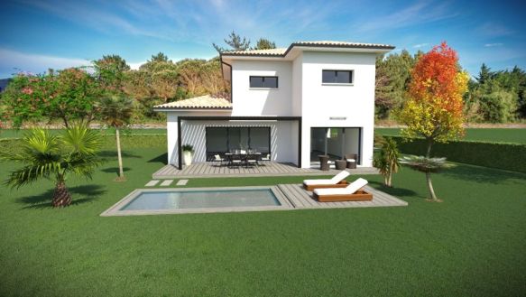 Projet avec vue hors lotissement