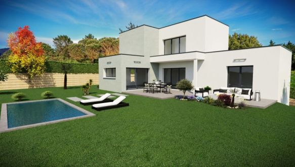 Maison hors lotissement entouré de verdure