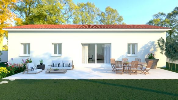 Maison 96m² 3ch Castelmaurou 31180