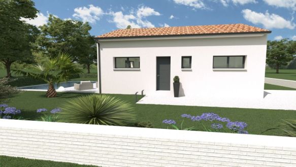 Votre Premier projet à 20 min du périphérique Toulousain  Maison 3 pièces avec terrain