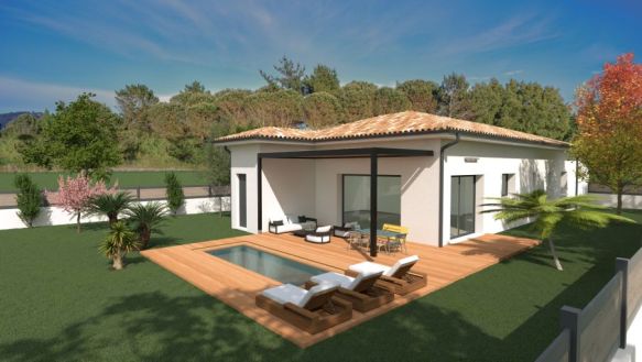 Maison neuve type T4 dans une impasse