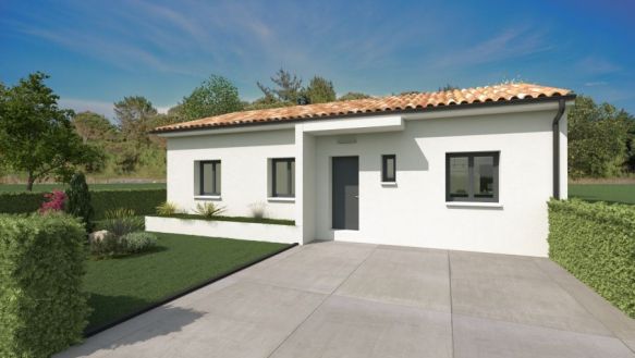 Maison type T3 hors lotissement