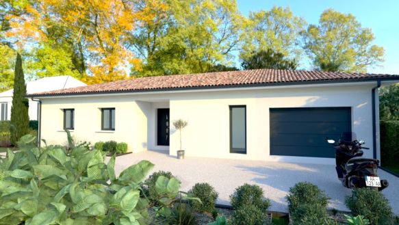 Labege Village projet de construction maison de 98 m² avec garage de 24 m² RE 2020