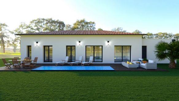 VILLA MODERNE T5 115m² + garage 29m² PINS JUSTARET 31860