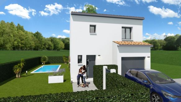 Villa de 86m² avec garage 3 chambres à CAVEIRAC