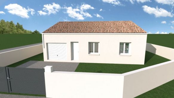 Terrain + maison à Salles d'Aude